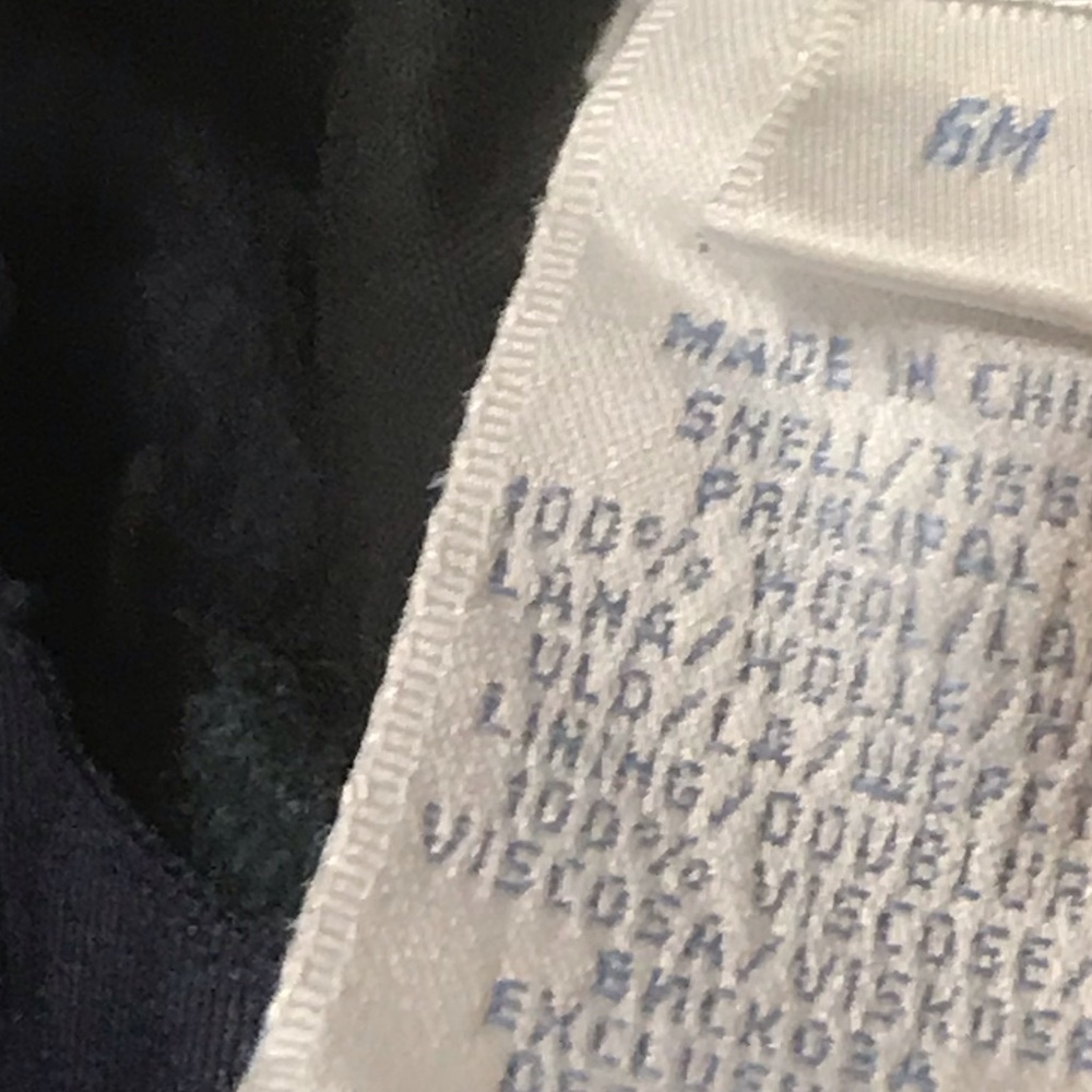 NWT Ralph Lauren Baby 👶 6M Wool Plaid Pants - Picture 4 of 4